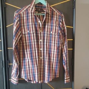 Pendleton Red and Blue Plaid Casual Shirt